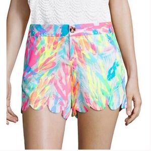 Lilly Pulitzer Multi-Sparkling Sands Callahan shorts size 8, EUC